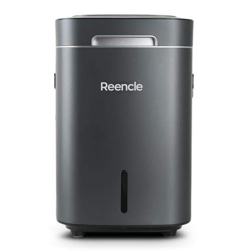 Reencle Prime Electric Composter - 14L Kitchen Composter, Decomposes Up to 2.2 lbs Food Waste Daily, Odorless Indoor Composting with Whisper-Quiet Technology & Rapid Decomposition (Silver) | Amazon (US)