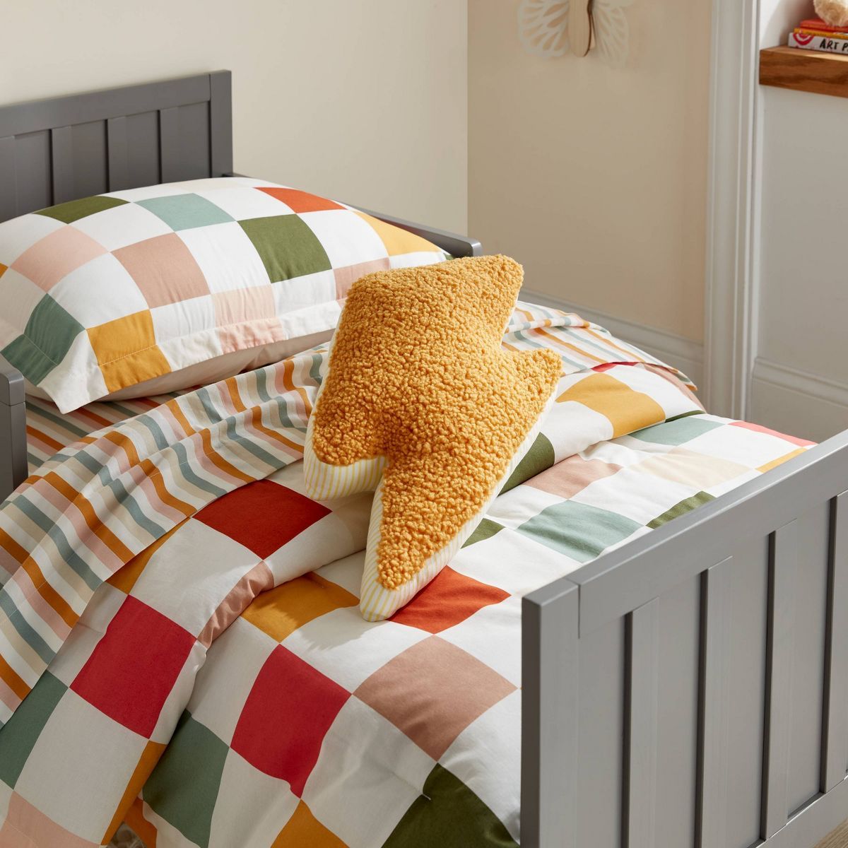 Lightening Bolt Boucle Kids' Decorative Pillow - Pillowfort™ | Target