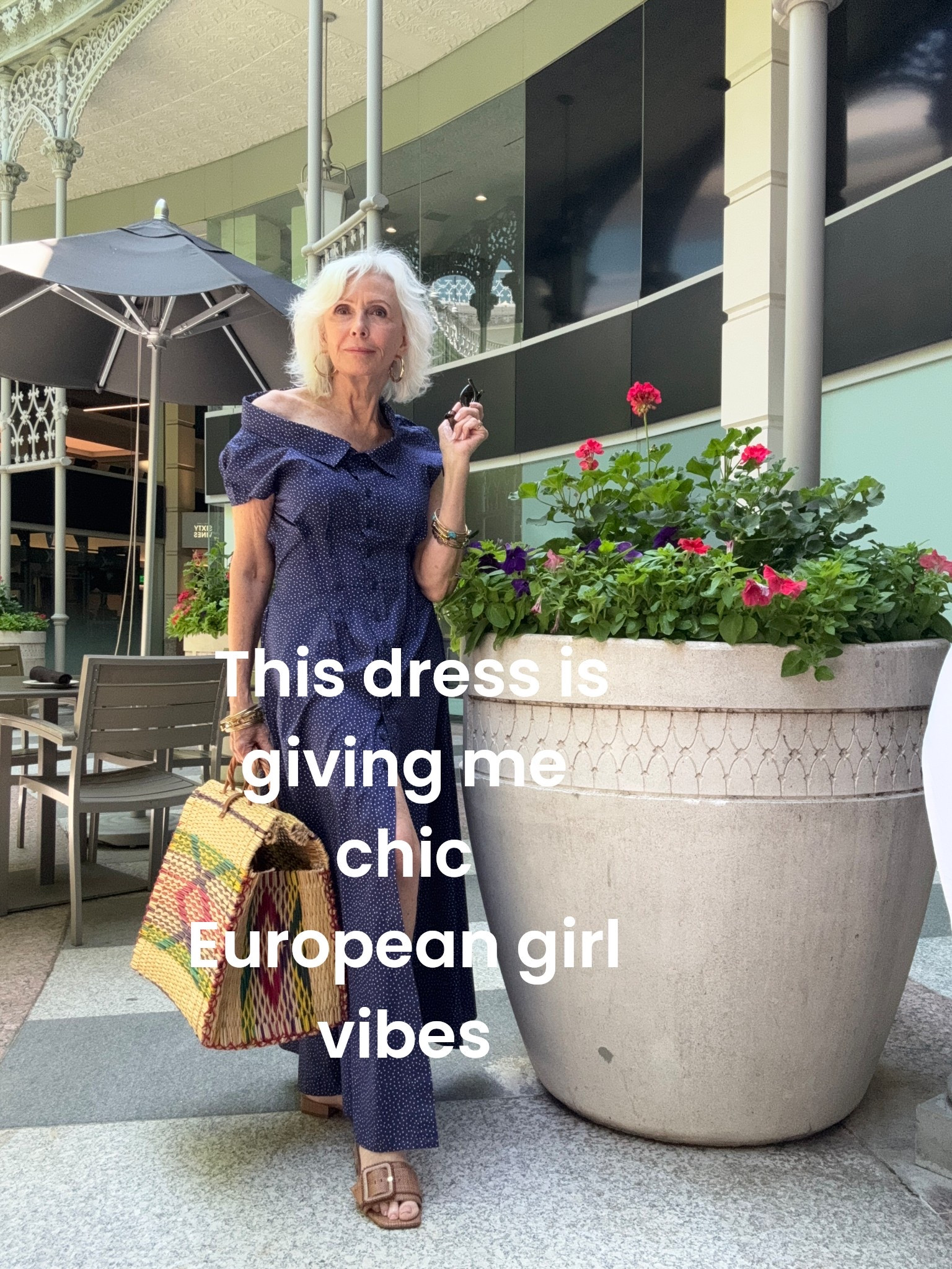 This well priced dress can be worn buttoned up or down off the shoulder or a little more conservatively made from Poplin. It’s a winner and I’m taking it on. Whatever trip is next. Can you see it in Italy or on a beach somewhere?

#LTKTravel #LTKOver40