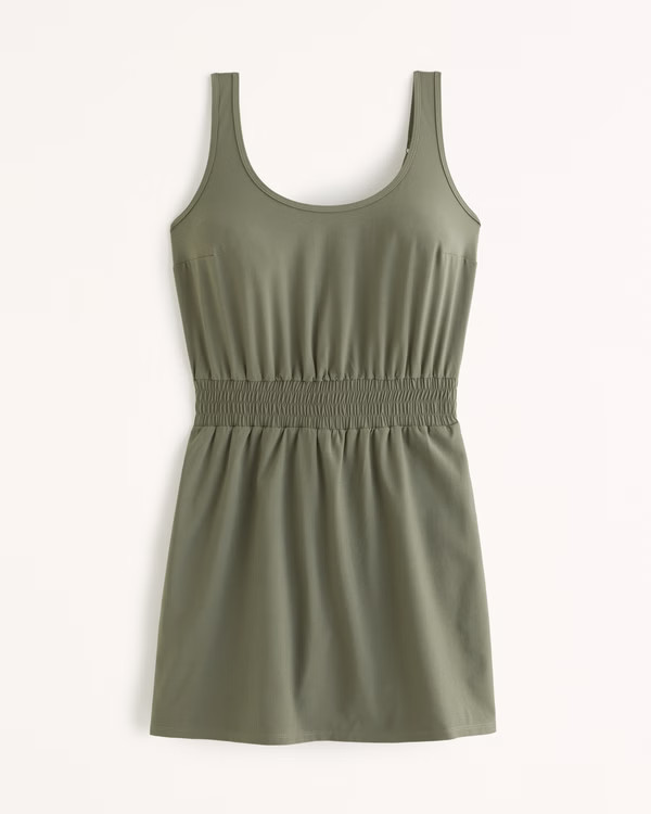 Traveler Easy Waist Mini Dress | Abercrombie & Fitch (US)