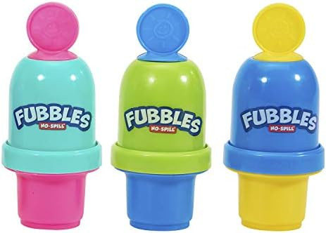 Fubbles Bubbles No-Spill Bubble Tumbler | Bubble Toy for Babies Toddlers and Kids | Includes 6oz ... | Amazon (US)