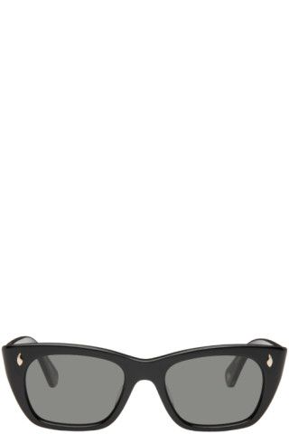 Garrett Leight - Black Webster Sunglasses | SSENSE