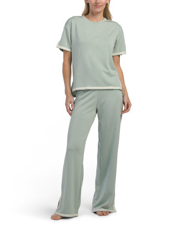 2pc Quintia Lounge Pants Set | TJ Maxx
