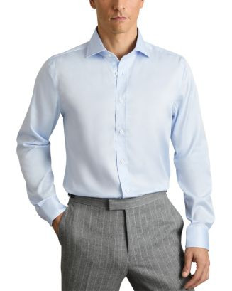REISS Stretch Cutaway Collar Shirt | Bloomingdale's Men | Bloomingdale's (AU)