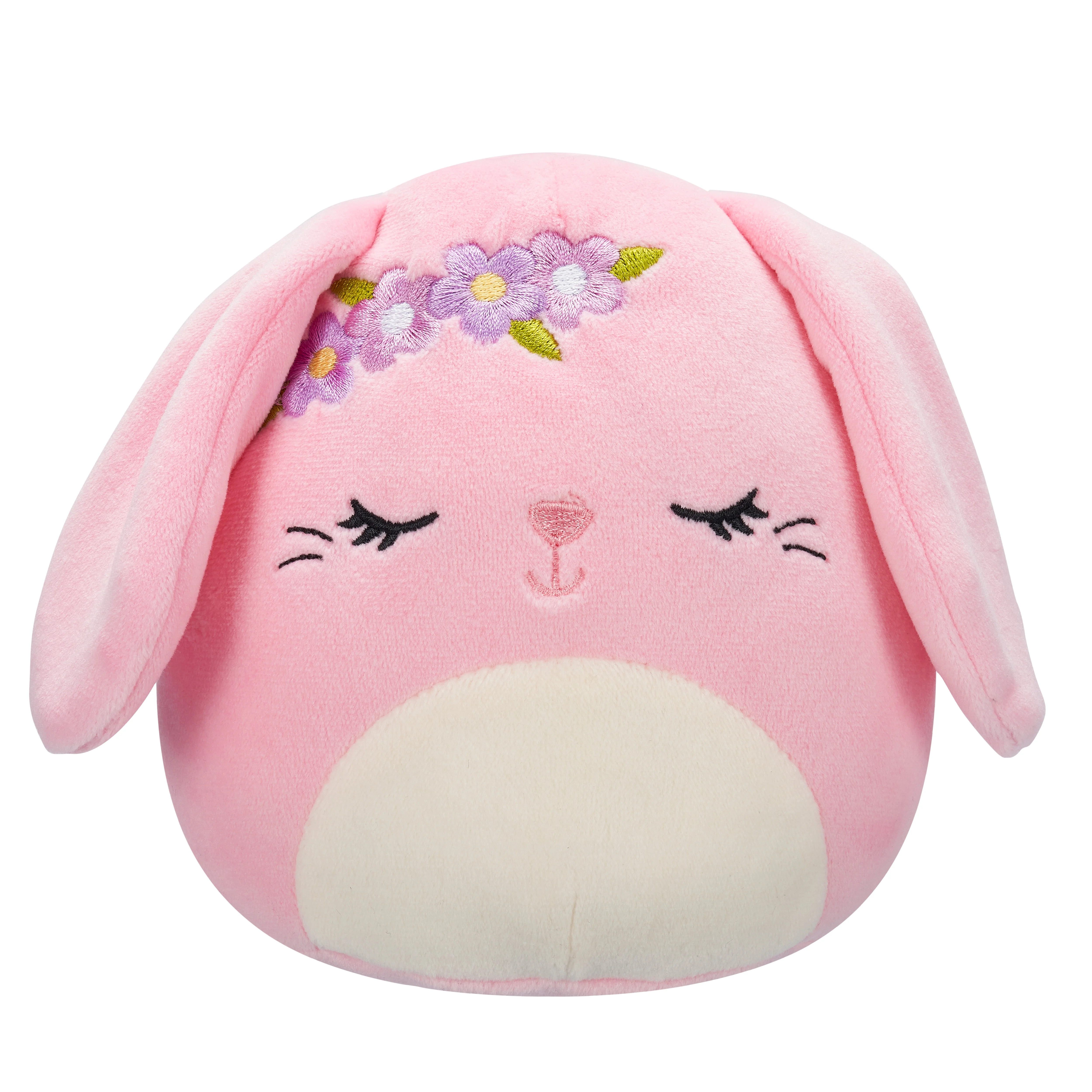 Squishmallows 5” Bop the Pink Bunny with Closed Eyes - Ultra Soft Easter Plush Toy | Walmart (US)