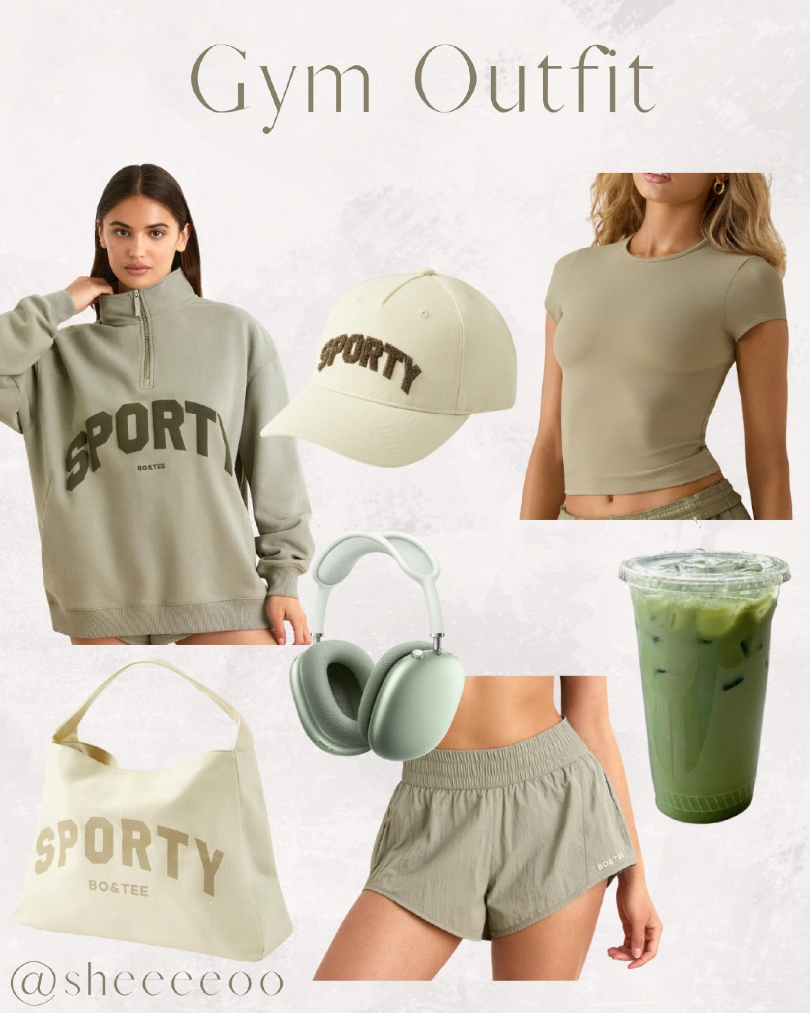 Gym with matcha!

#gymoutfit #ohpolly #machaoutfit #sagegreen #greenoutfit #greengymwear #activewear 


#LTKActive #LTKfitness #LTKstyletip