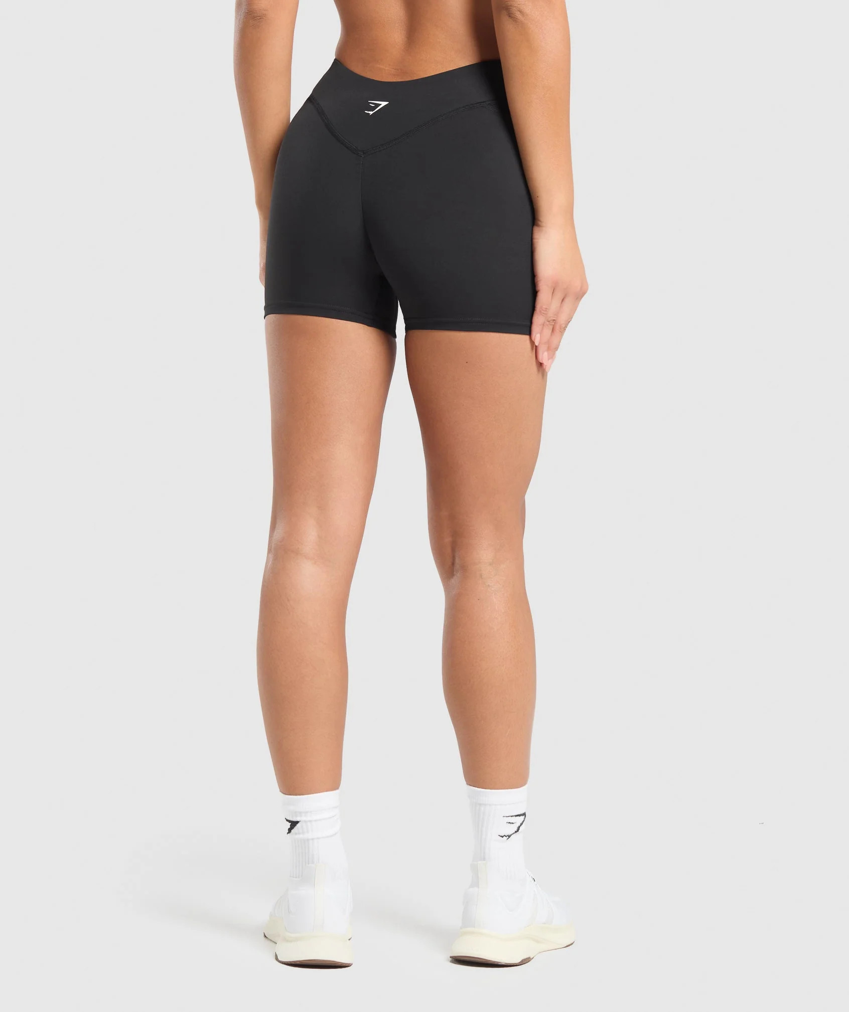 Gymshark Dipped Waistband Shorts - Black | Gymshark US