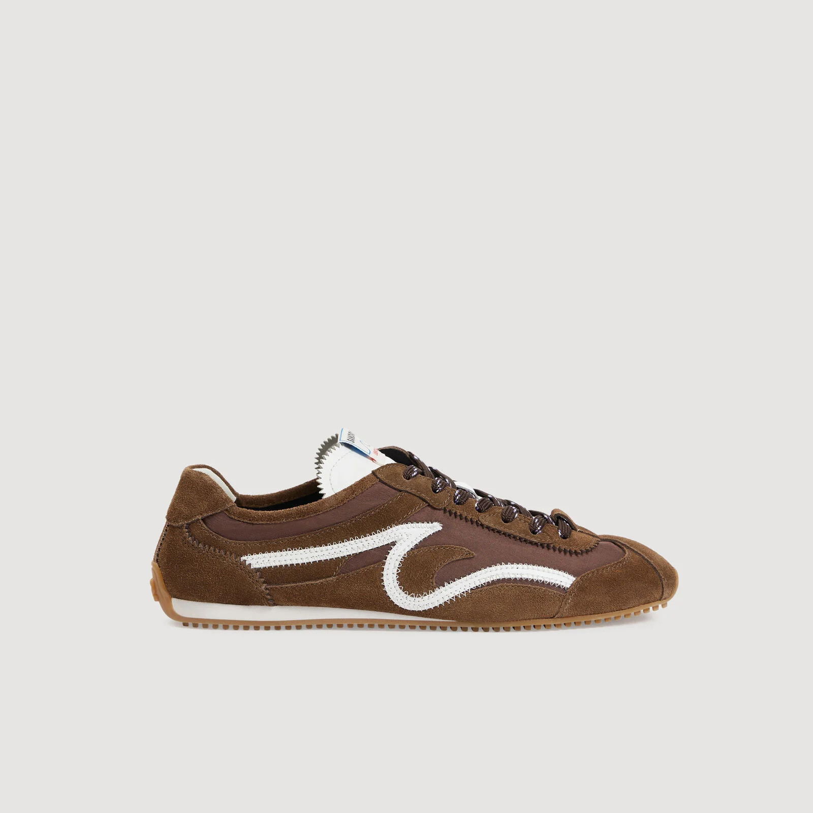 Light Wave Suede sneakers | Sandro US | Sandro-Paris US