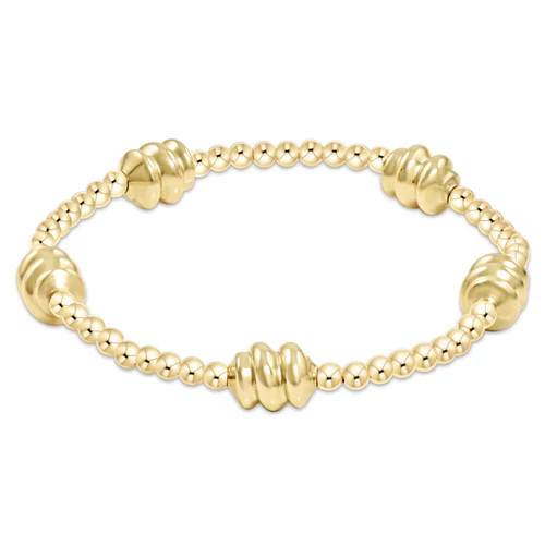 Admire Gold 3mm Bead Bracelet - Gold | Southern Roots