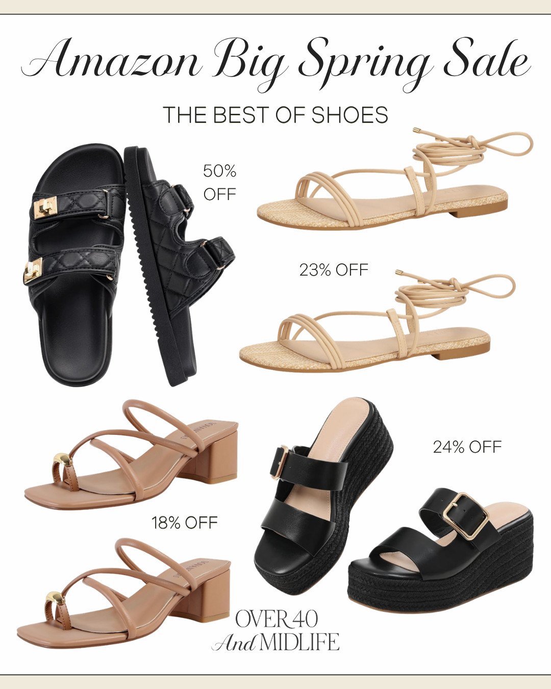 Amazon Big Spring Sale - Fashion Finds ✨

spring shoes // spring sandals // summer shoes // summer sandals // amazon shoes // casual outfits // casual outfits amazon // casual outfit ideas // amazon fashion // amazon finds // amazon outfits // amazon style // amazon outfits for every day // amazon outfit ideas // spring outfits // spring outfits casual // spring outfit ideas 

 #LTKootd #LTKOver40 #LTKSaleAlert