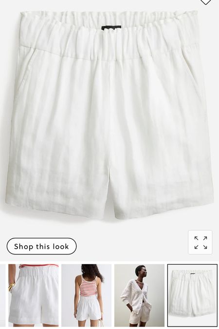 The best LINED bright white shorts

Pull on linen shorts super comfy and soft

True to size 

Jcrew shorts jcrew style

#LTKFind #LTKcurves #LTKunder100