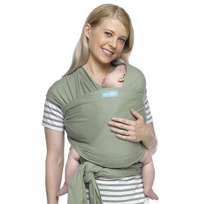 Moby Wrap Baby Carrier | Classic | Baby Wrap Carrier for Newborns & Infants | #1 Baby Wrap | Go t... | Amazon (US)