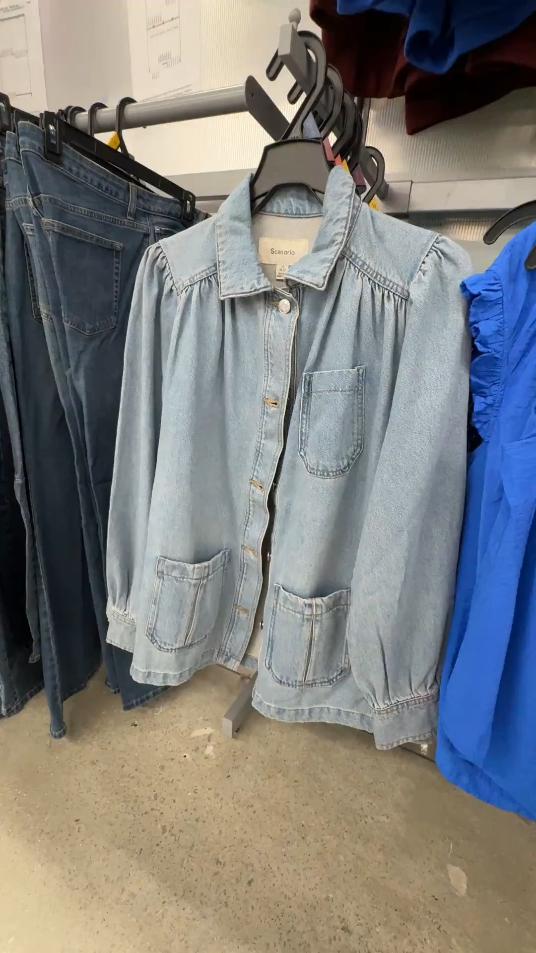 Walmart oversized chore jacket
