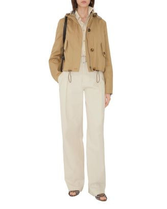 Short Gabardine Parka | Bloomingdale's (US)