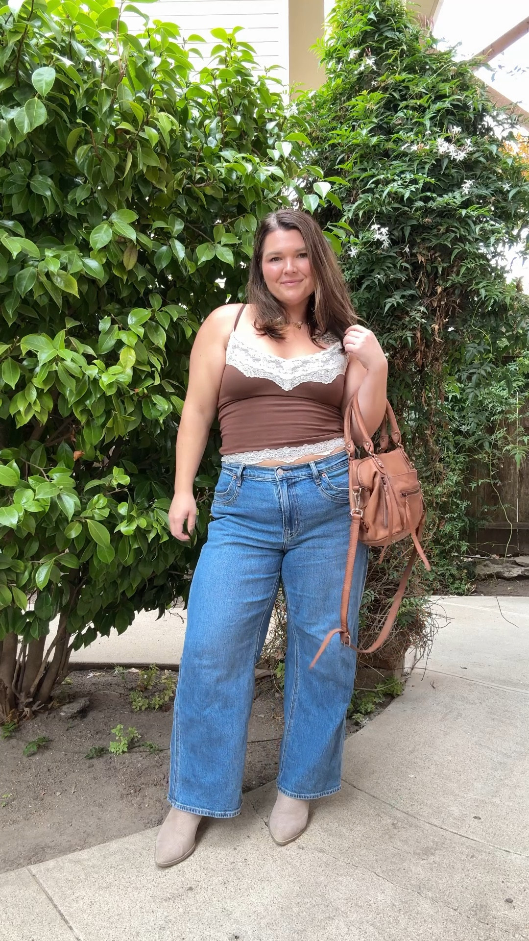 Top size large. Jeans 32 short. Use code AFKATHLEEN on Abercrombie for extra 20% off  

#LTKFallSale #LTKSaleAlert #LTKMidsize