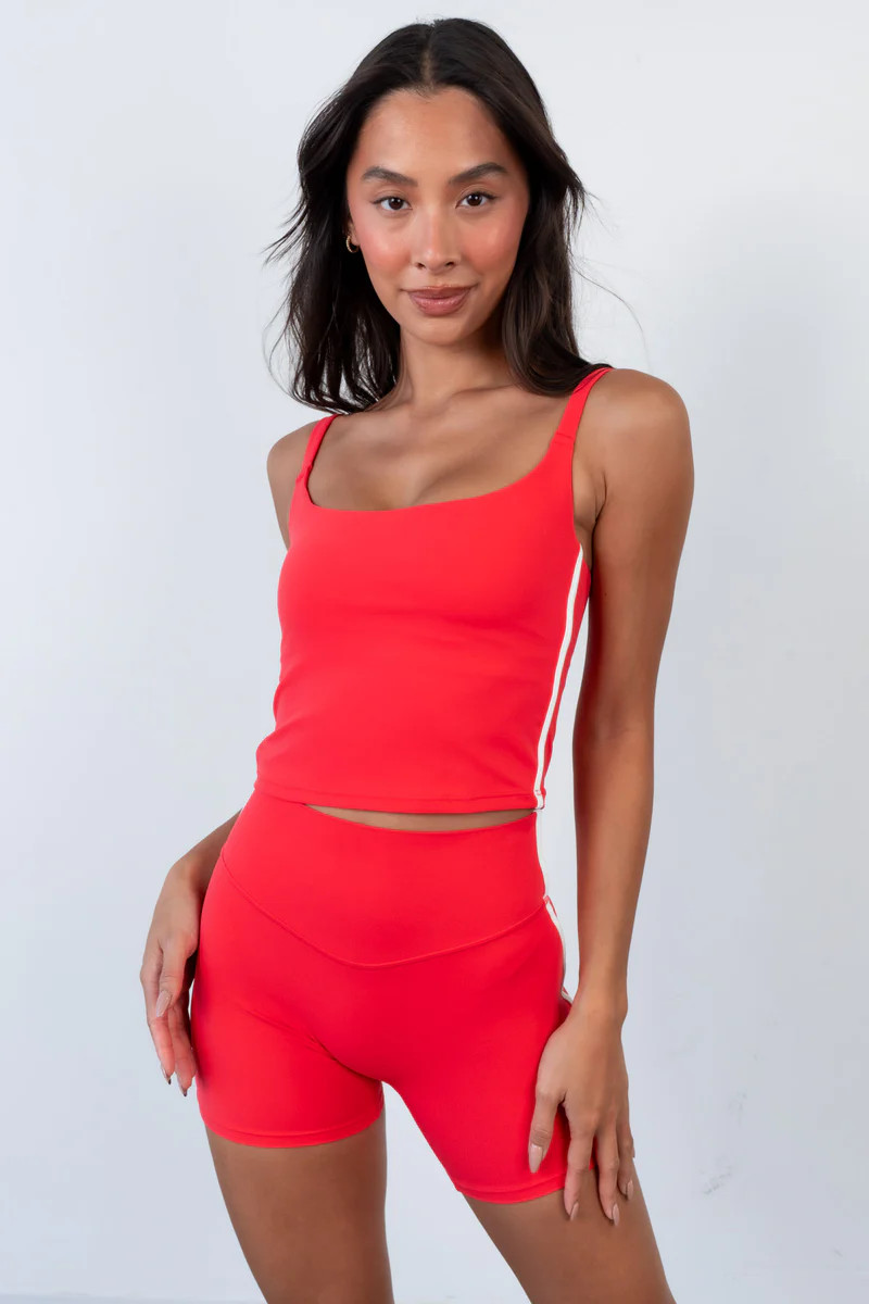 Cloud II™ Scoop Tank - Hot Pepper Contrast | Vitality