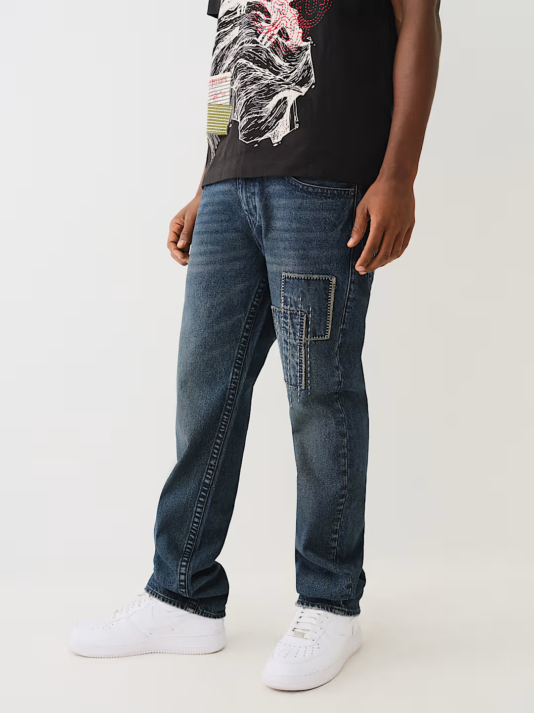 RICKY SASHIKO FLAP STRAIGHT JEAN | True Religion