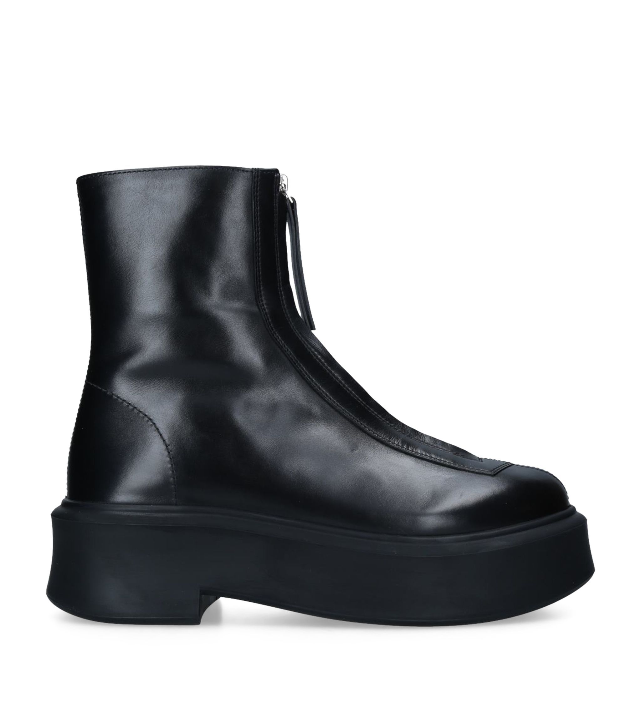 Leather Zipped Ankle Boots 50 | Harrods