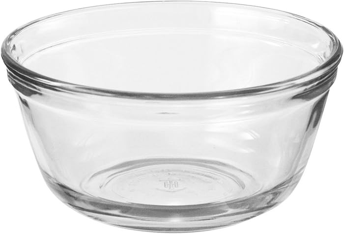 Anchor Hocking 4-Quart Glass Mixing Bowl, Set of 2, Clear | Amazon (US)