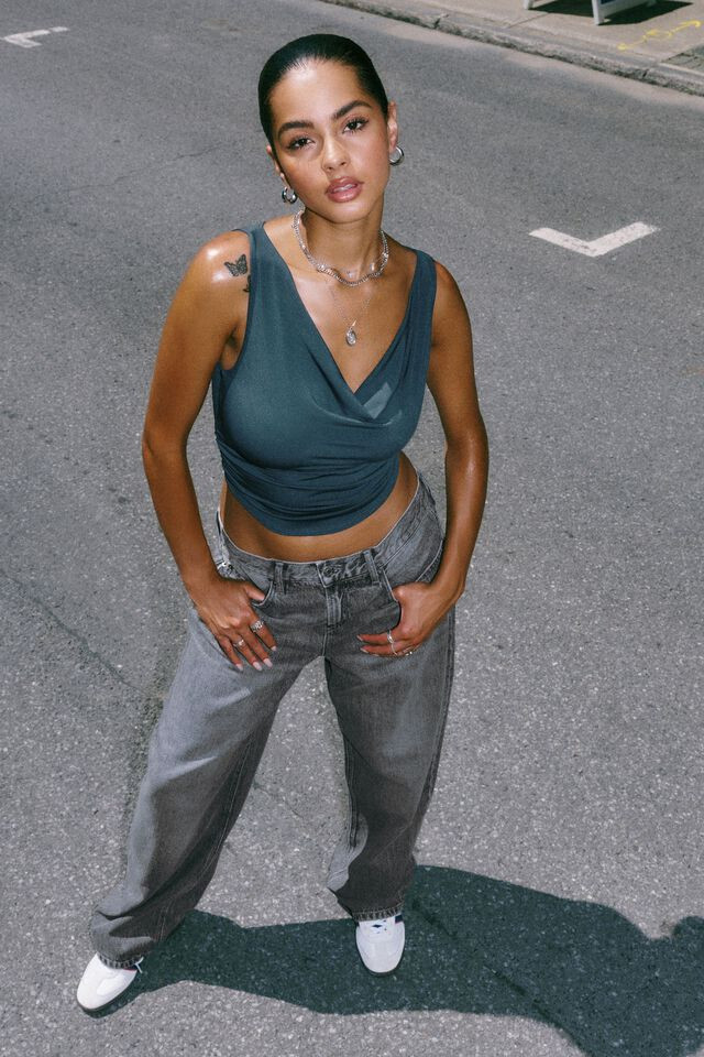 Low Rise Baggy Jeans | Garage Clothing