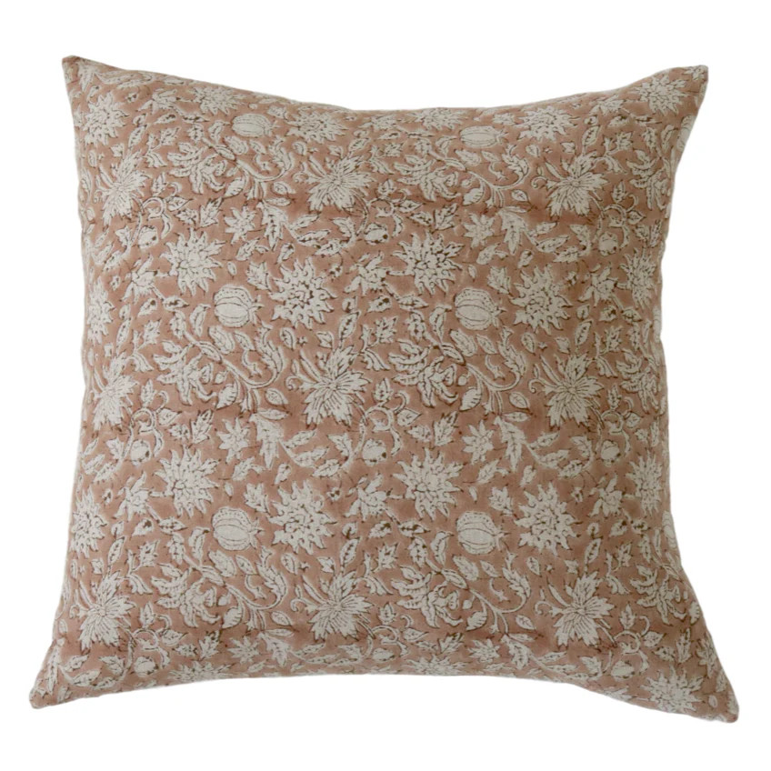 Estelle Floral Pillow Cover | Danielle Oakey Interiors INC