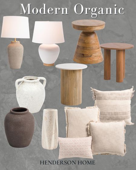 Modern organic style on a budget at TJ Maxx! 


Modern organic. Modern decor. Modern organic decor. Vases. Accent tables. Table lamps. Throw pillows. Neutral pillows. Modern traditional style. 

#LTKfindsunder100 #LTKhome #LTKstyletip