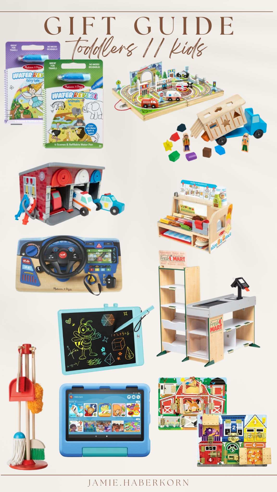 Gift guide - toddler // kids 


#giftguide #giftidea #toddlerkids #gifts #holidays #christmas #melissaanddoug #amazon #targetfinds #cartoys 

#LTKkids #LTKSeasonal #LTKHoliday