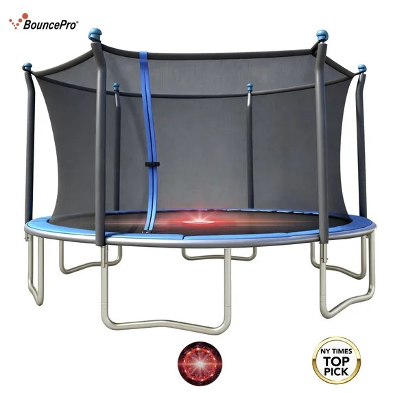 Sportspower BouncePro 14ft Trampoline Meets ASTM Safety Standards, Heavy-Duty Rust-Resistant Stee... | Walmart (US)