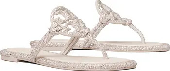 Tory Burch Miller Knotted Crystal Flip Flop (Women) | Nordstrom | Nordstrom