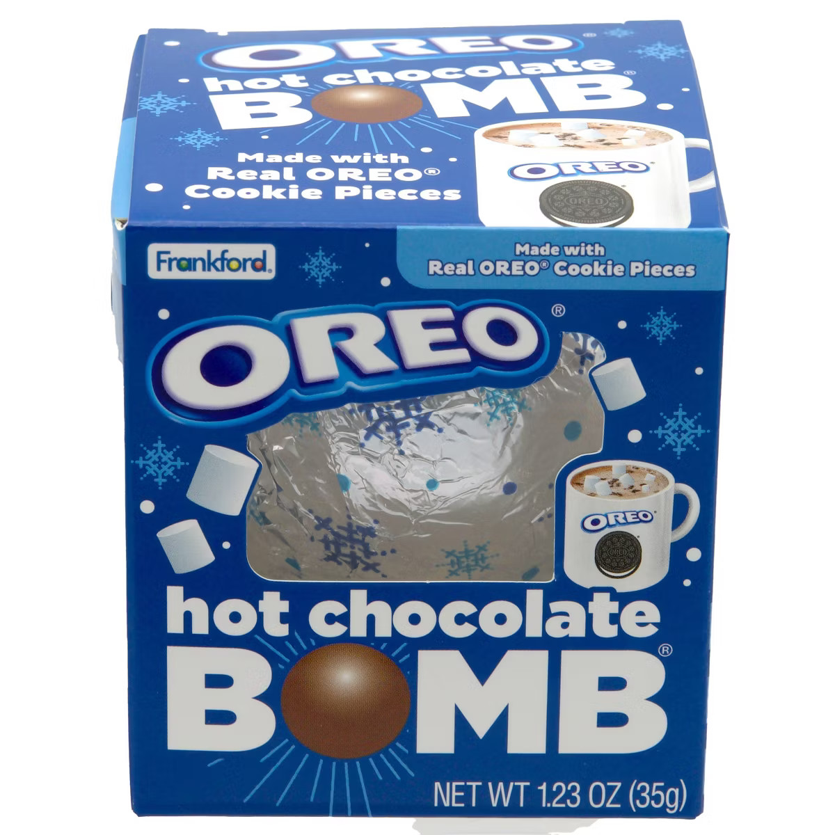 Oreo Hot Cocoa Bomb Christmas Candies - 1.23oz | Target