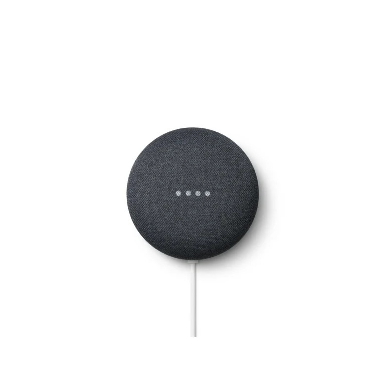 Google Nest Mini (2nd Generation) - Charcoal | Walmart (US)