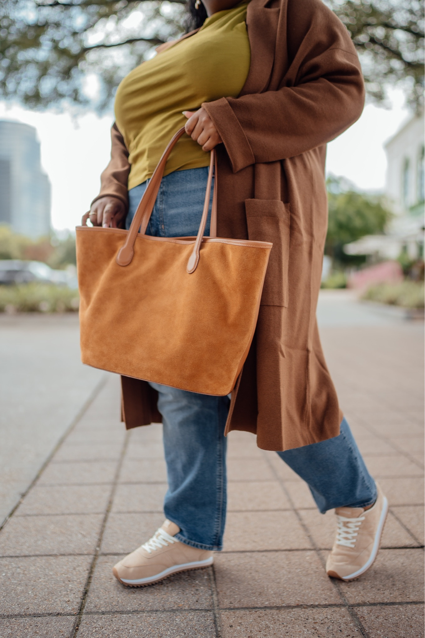 Essential Suede Tote