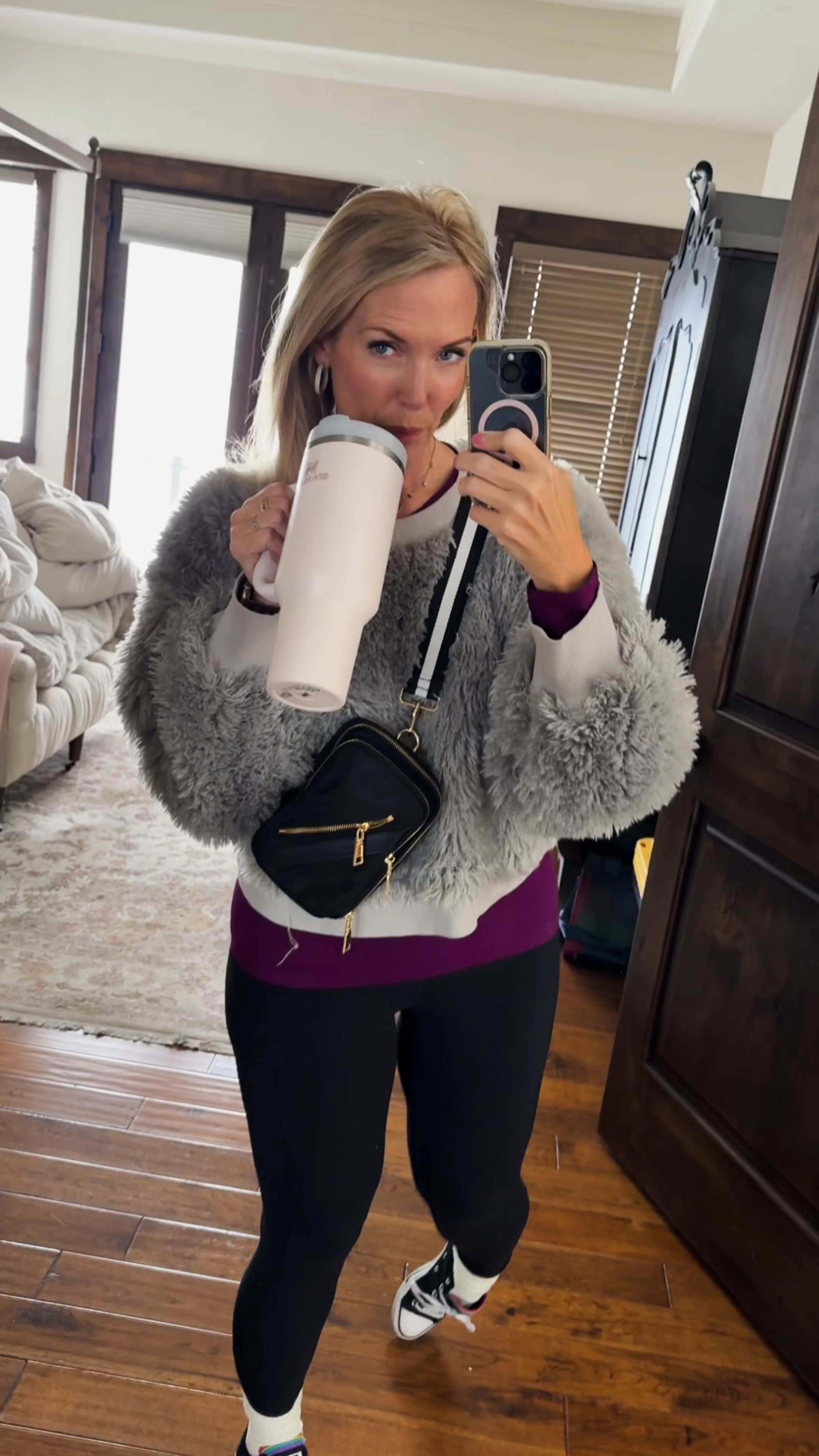 Busy day! Totally loving this top and the splash of color. A fun twist on sporty and fun!


#LTKActive #LTKWatchNow #LTKOver40