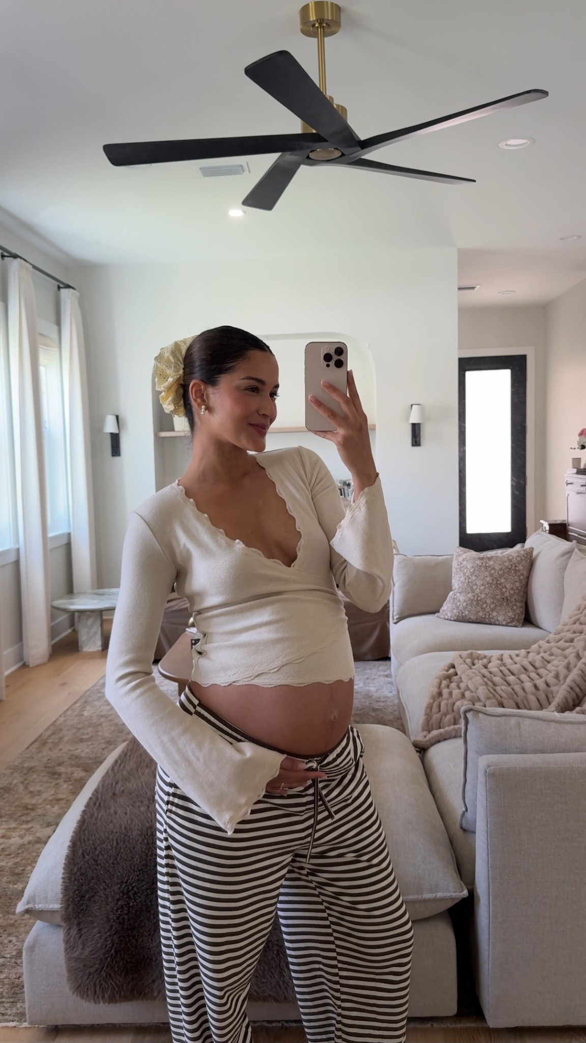 I sized up in these pants but I probably shouldn’t had to! They’re very comfy! 