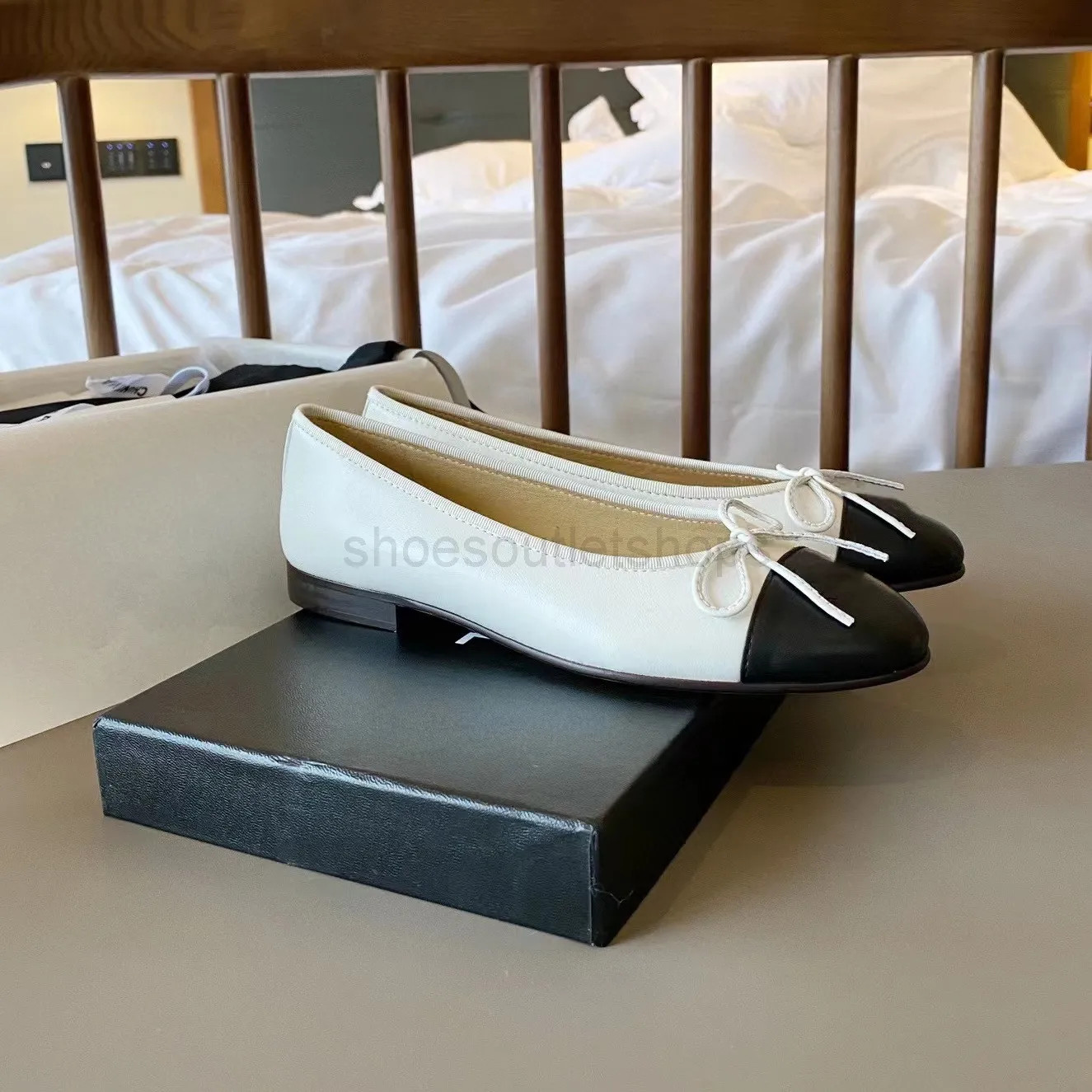 Classic Designer Dress shoes Spring and Autumn 100% cowhide Ballet Flats Dance shoes fashion wome... | DHGate