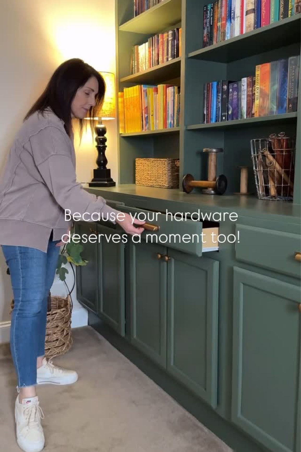 We poured our hearts into these DIY built-ins, but let’s be honest…it’s the antique brass hardware stealing the spotlight. ✨ 

Sometimes it’s the smallest details that make the biggest difference. What do you think? 



#simply2moms #amazonfinds #amazoninfluencer #amazonhome #hardware #cabinethardware #builtins

#LTKHome #LTKStyleTip #LTKFindsUnder50