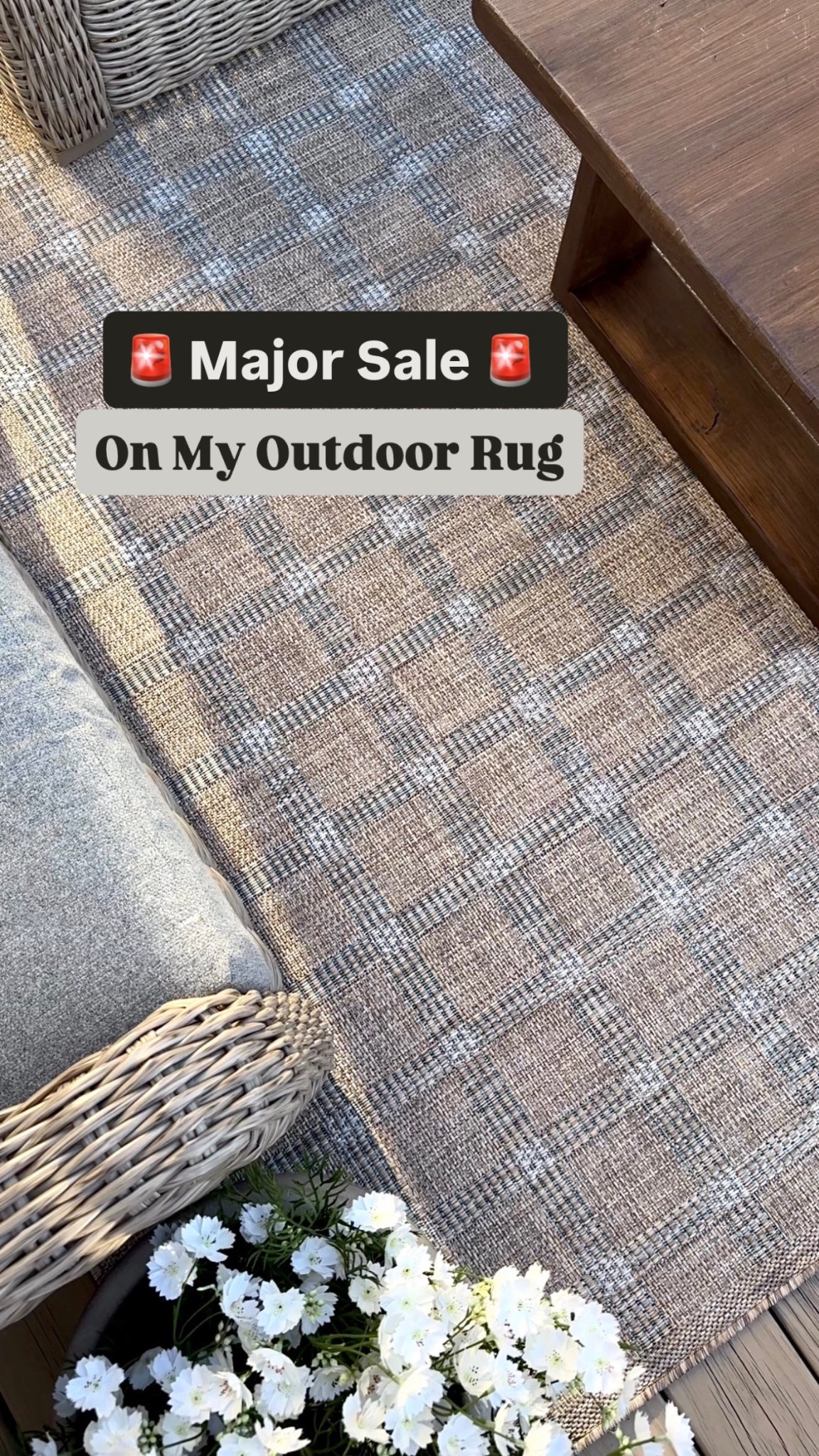 I’ve had this outdoor rug on my deck and it’s one of those pieces that instantly pulls everything together 🤍
The neutral pattern adds texture without overpowering the space—and it works with everything.

It’s currently on major sale, so I’m linking it here while it’s discounted 🙌

Wayfair find | Amazon find | outdoor decor | Loloi Topanga | patio decor 

#LTKSaleAlert #LTKSeasonal #LTKHome