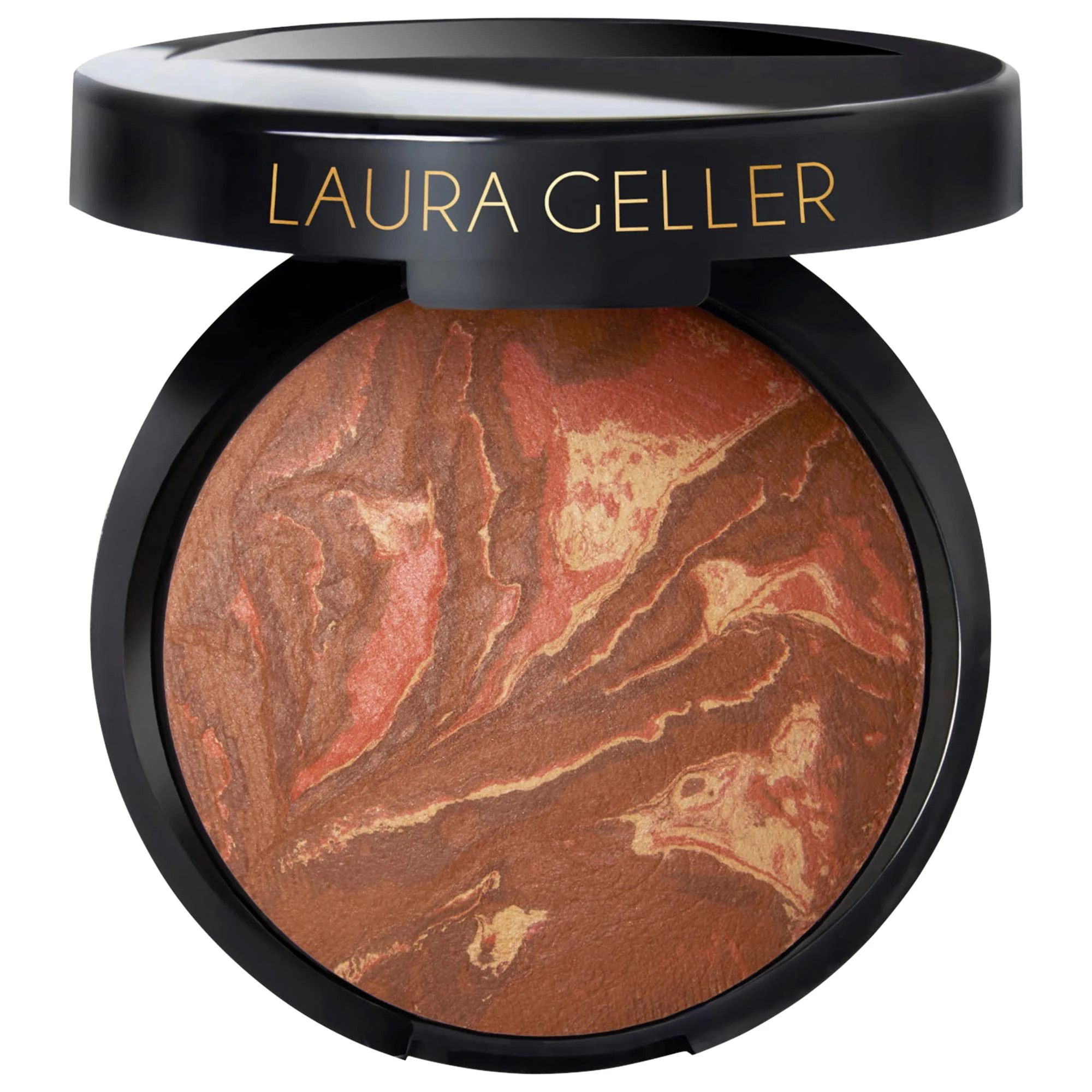 Laura Geller Balance and Glow Luminous Baked Powder Foundation with Vitamin E Toffee 0.28 oz/8.0 g | Sephora (US)