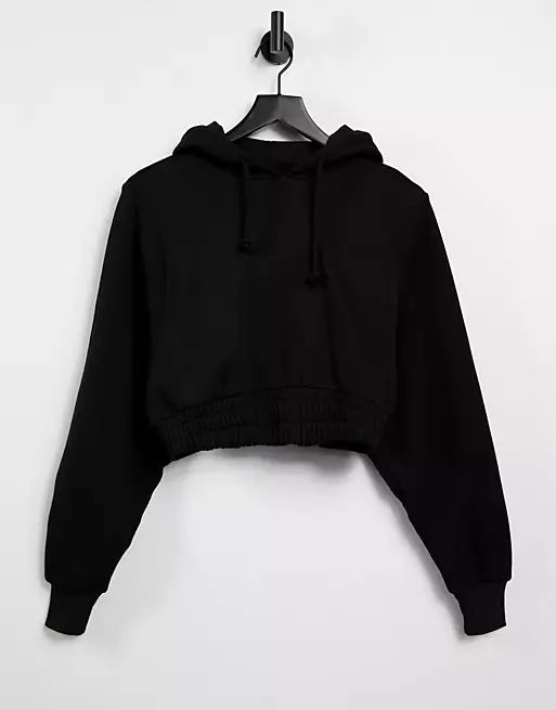 ASOS 4505 cropped hoodie with elasticated waist | ASOS (Global)