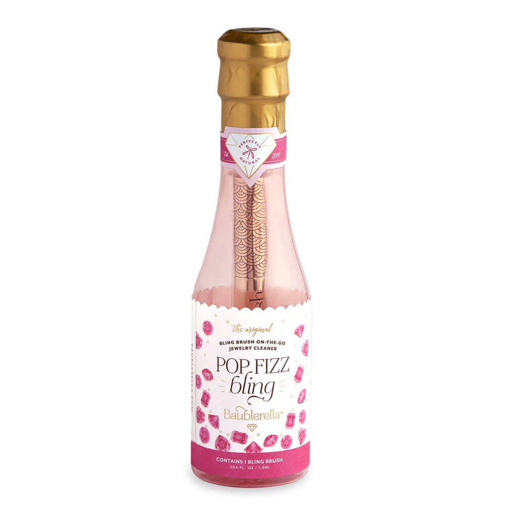 'Pop, Fizz, Bling' Brush Jewelry Cleaner | Baublerella