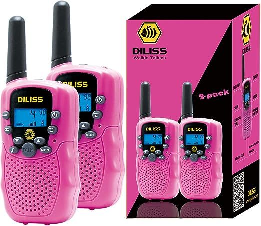 Walkie Talkies for Kids, 22 Channels FRS/GMRS Uhf Two Way Radios 4 Mile Handheld Mini Kids Walkie... | Amazon (US)