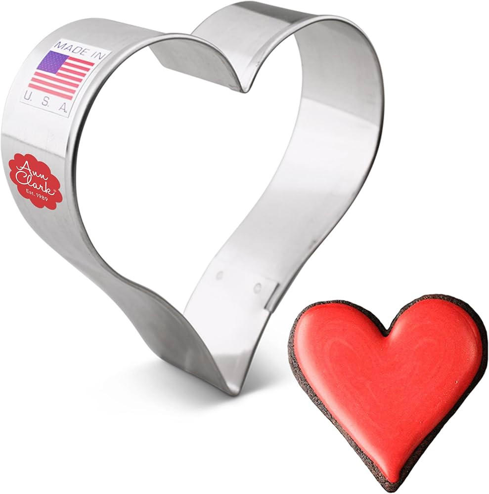 Ann Clark Cookie Cutters Heart Cookie Cutter, 3.25" | Amazon (US)