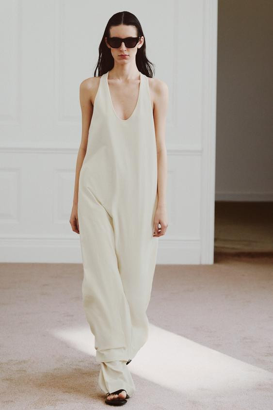 LONG COTTON DRESS | Zara UK