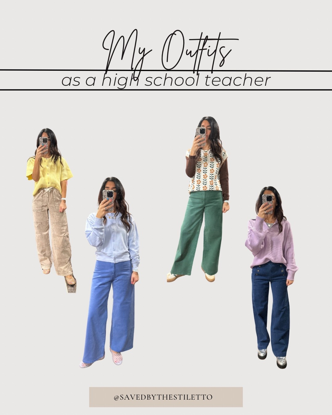 Week of my outfits as a high school teacher!

#LTKFindsUnder50 #LTKOver40 #LTKPetite