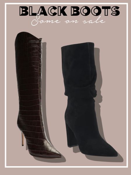 Black boots some on sale! Love both! 

#LTKunder50 #LTKCyberweek #LTKsalealert