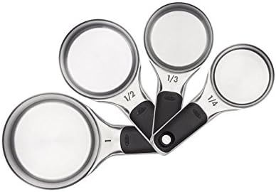 OXO Good Grips 4 Piece Stainless Steel Measuring Cups with Magnetic Snaps | Amazon (US)