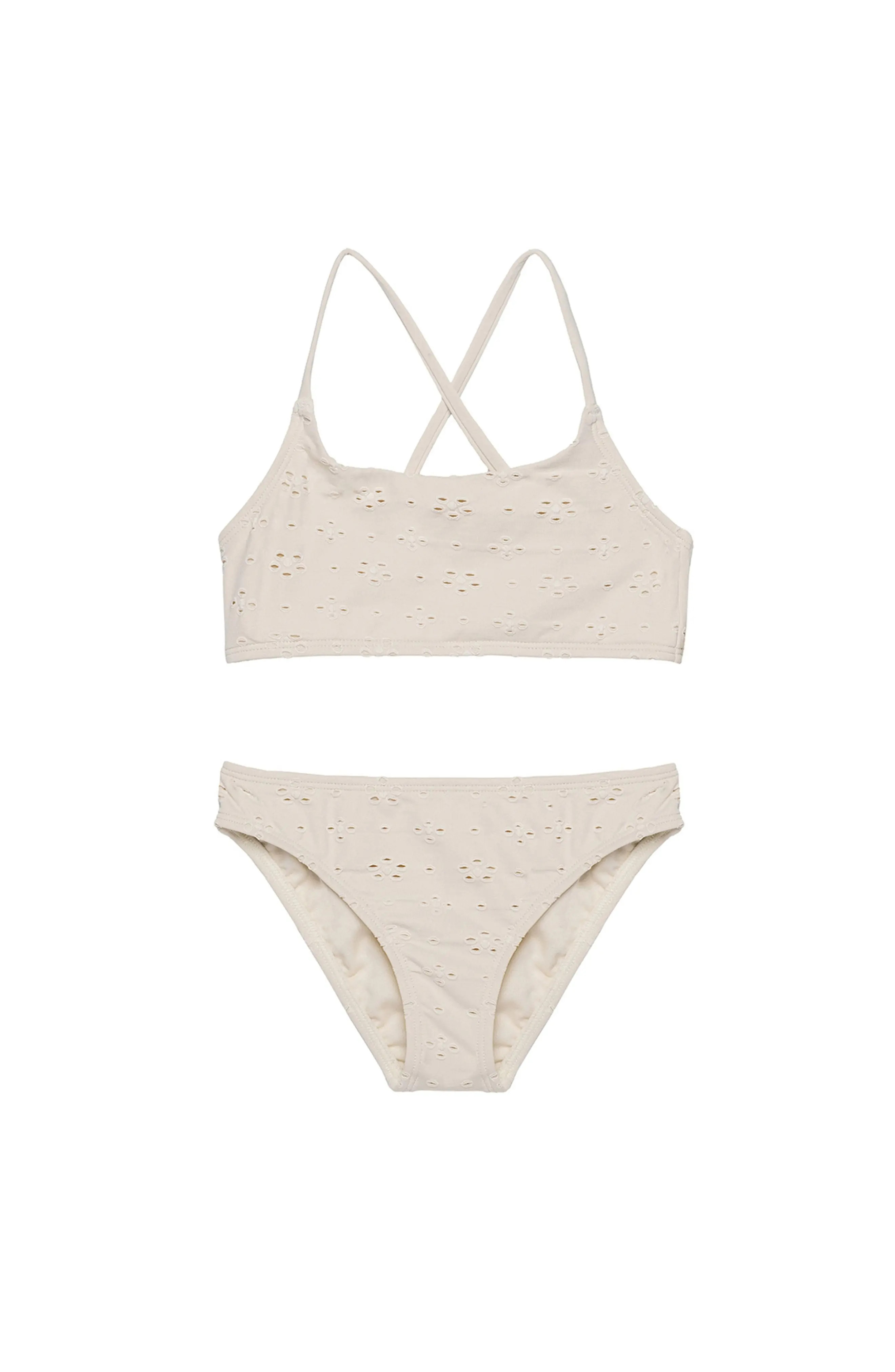 Little Lace Criss Cross Strap Swim Set (Women) | Nordstrom | Nordstrom