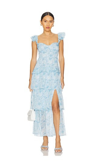 ASTR the Label Midsummer Dress in Blue. - size XS | Revolve Clothing (Global)