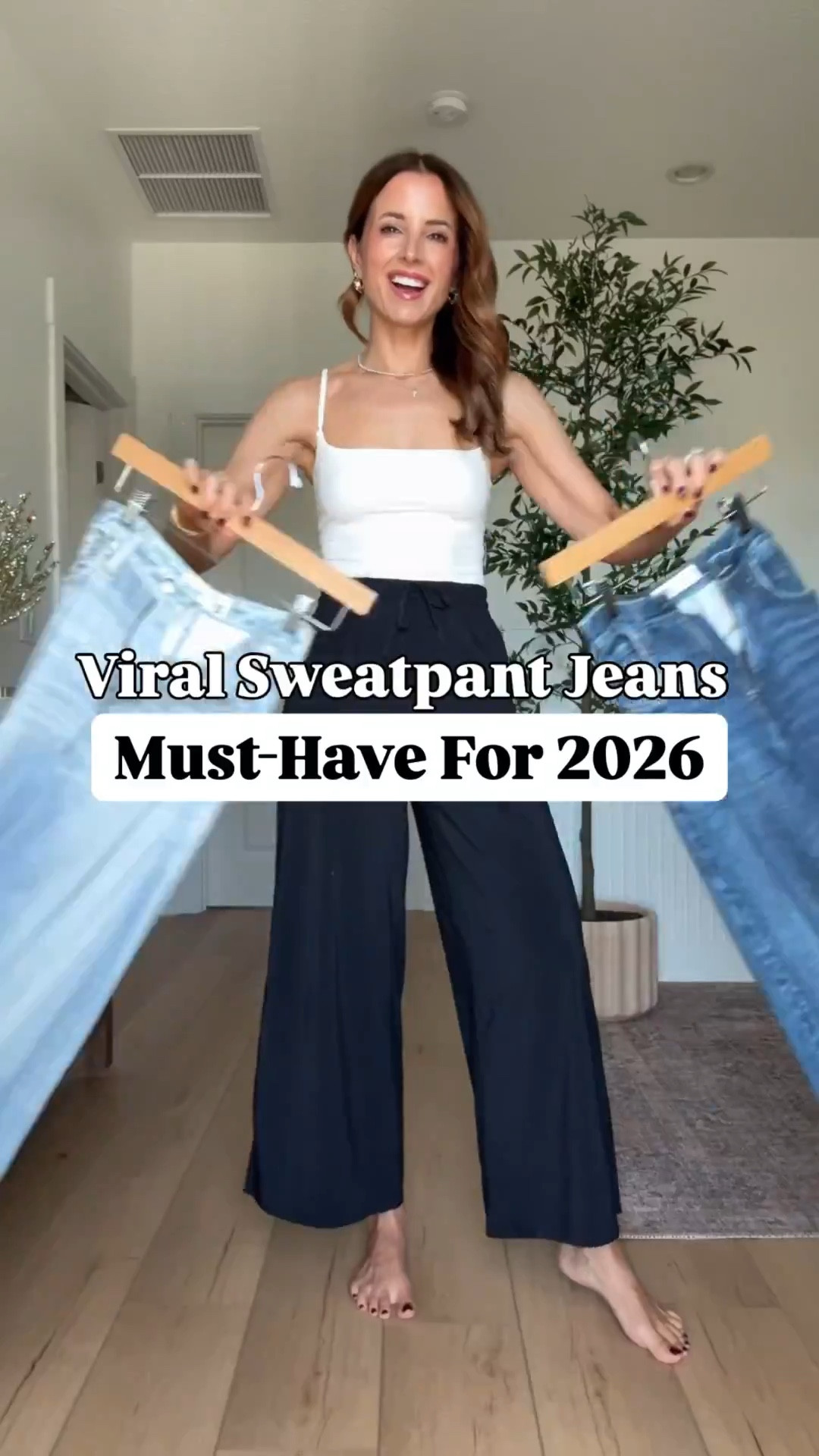 Spring outfit. Travel outfit. Workwear. Sweatpant jeans in sz 23 (size down 1 because these run a little big)! My exact pair is the ‘Miramar Sofie Ankle-Length Pants’ and I also ordered the Miramar Andi Ankle pants. Ankle and full length options available! 


#LTKSeasonal #LTKPetite #LTKTravel