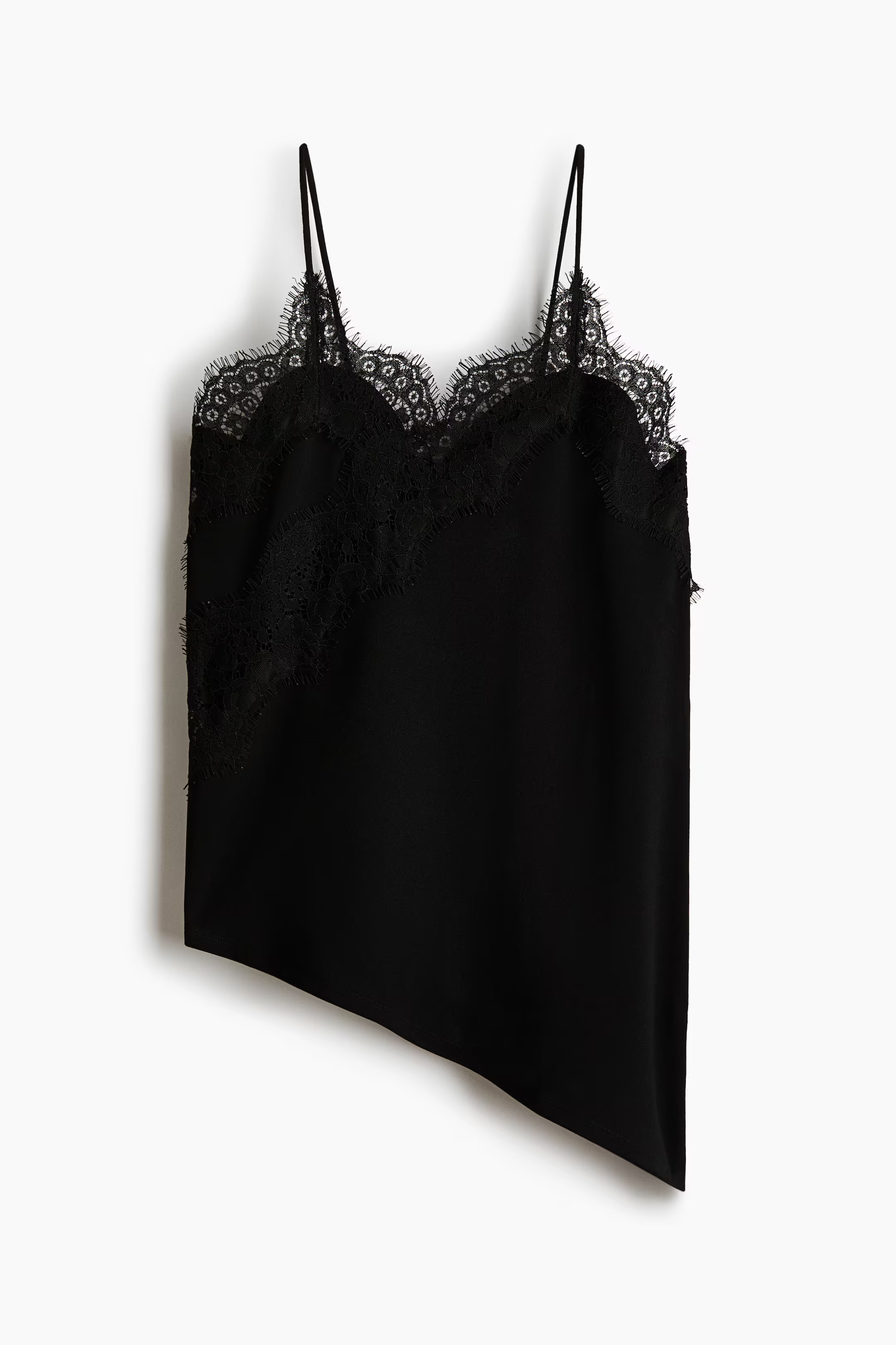 Lace-trimmed strappy top | H&M (UK, MY, IN, SG, PH, TW, HK)
